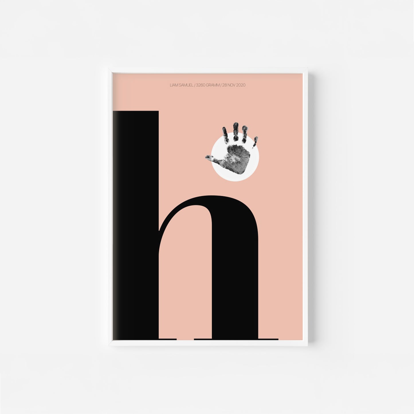 Hand-/Fußabdruck Set personalisierbar