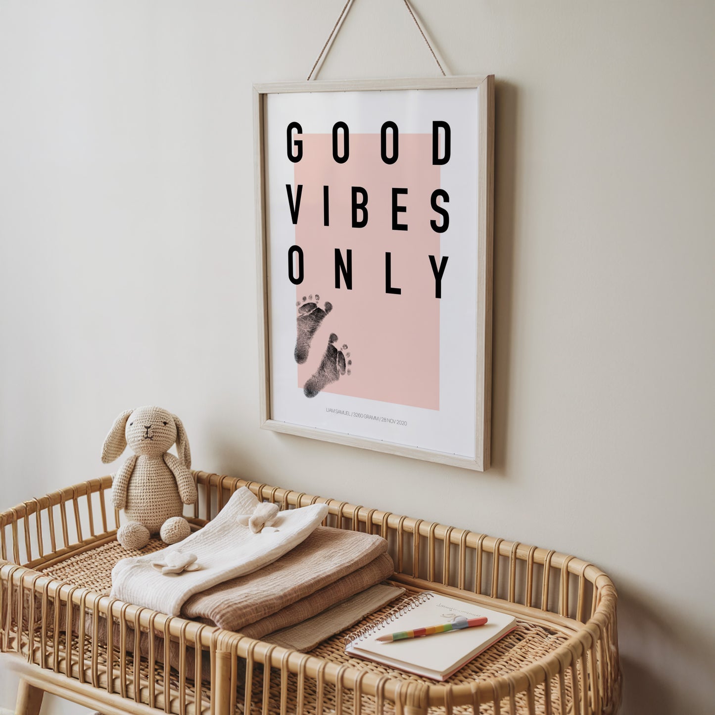 Hand-/Fußabdruck Set personalisierbar